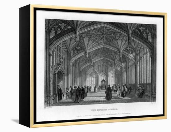 The Divinity School, Oxford, 1837-John Le Keux-Framed Premier Image Canvas