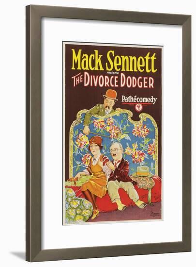 The Divorce Dodger - 1926-null-Framed Giclee Print