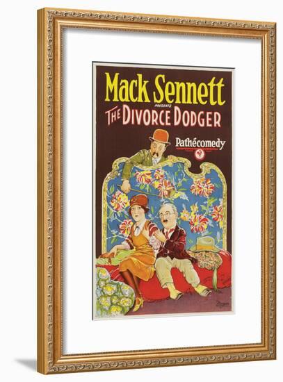 The Divorce Dodger - 1926-null-Framed Giclee Print