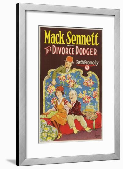 The Divorce Dodger - 1926-null-Framed Giclee Print