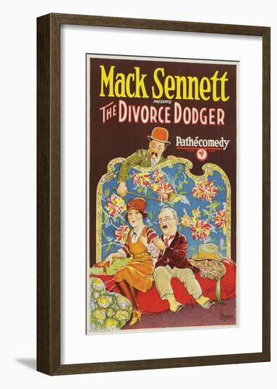 The Divorce Dodger - 1926-null-Framed Giclee Print