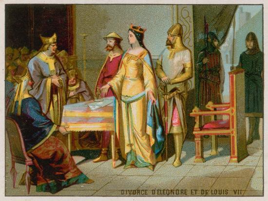 The Divorce Of Eleanore Of Aquitaine And Louis Vii Giclee Print Art the-divorce-of-eleanore-of-aquitaine-and-louis-vii-giclee-print-art