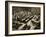 The Dock at the Nuremberg Trials. Front Row from Left: Hermann Goring-null-Framed Giclee Print