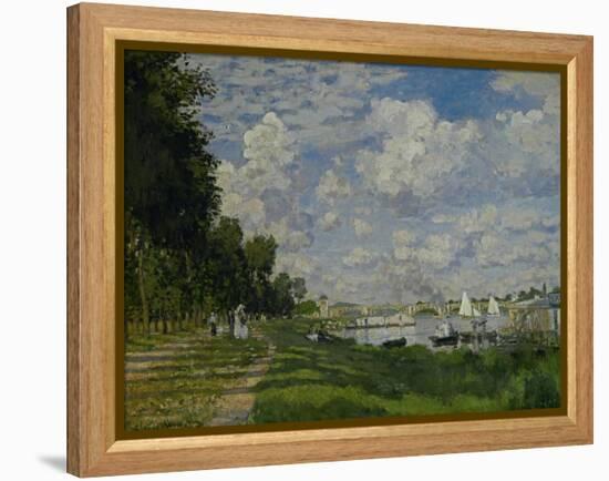 The Docks of Argenteuil (Le Bassin D'Argenteuil), Around 1872-Claude Monet-Framed Premier Image Canvas