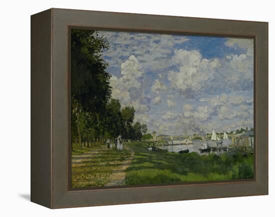 The Docks of Argenteuil (Le Bassin D'Argenteuil), Around 1872-Claude Monet-Framed Premier Image Canvas