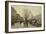 The Docks of Paris; Les Quais a Paris-Eugene Galien-Laloue-Framed Giclee Print