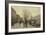 The Docks of Paris; Les Quais a Paris-Eugene Galien-Laloue-Framed Giclee Print