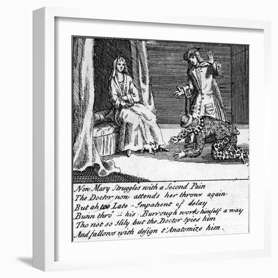 The Doctor in Labour, or the New Whim Wham from Guildford, Circa 1726-Haynes King-Framed Giclee Print