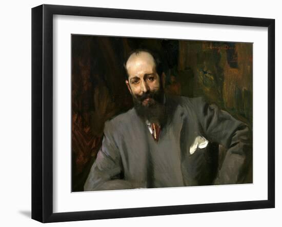 The Doctor Joaquín Decref Y Ruiz, 1907-Joaquín Sorolla y Bastida-Framed Giclee Print