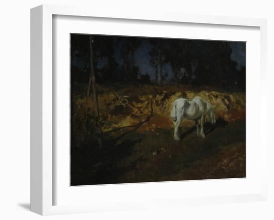 The Doctors Horse-Fritz Thaulow-Framed Giclee Print
