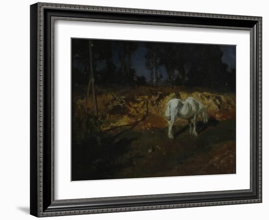 The Doctors Horse-Fritz Thaulow-Framed Giclee Print