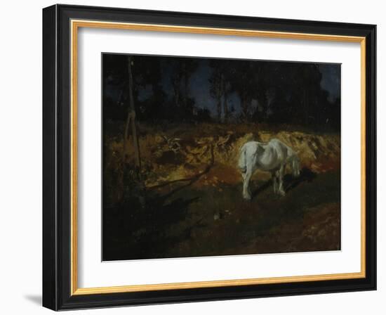 The Doctors Horse-Fritz Thaulow-Framed Giclee Print