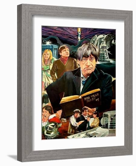 The Doctors Recorder (Doctor Who), 1998 (Painting)-Kevin Parrish-Framed Giclee Print