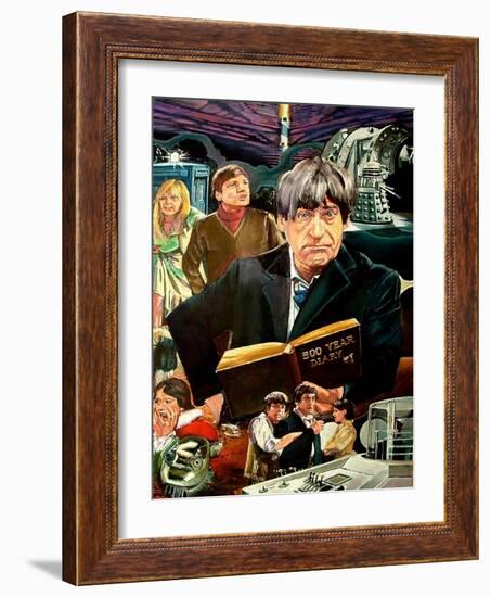 The Doctors Recorder (Doctor Who), 1998 (Painting)-Kevin Parrish-Framed Giclee Print