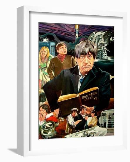 The Doctors Recorder (Doctor Who), 1998 (Painting)-Kevin Parrish-Framed Giclee Print