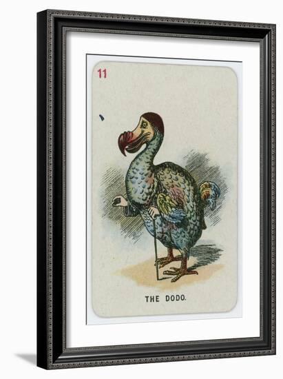 The Dodo-John Tenniel-Framed Giclee Print