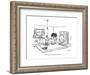 "The dog ate my magnetic insoles." - New Yorker Cartoon-George Booth-Framed Premium Giclee Print