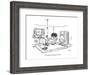 "The dog ate my magnetic insoles." - New Yorker Cartoon-George Booth-Framed Premium Giclee Print