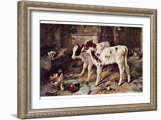 The Dog in the Manger, 1885-Walter Hunt-Framed Giclee Print