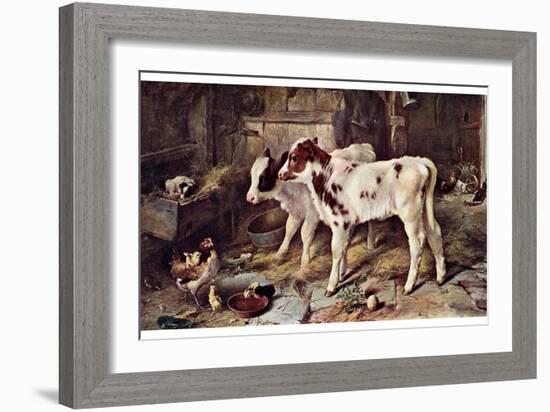 The Dog in the Manger, 1885-Walter Hunt-Framed Giclee Print