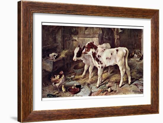 The Dog in the Manger, 1885-Walter Hunt-Framed Giclee Print