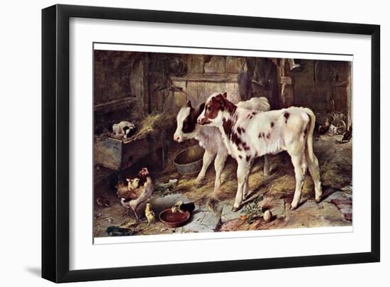 The Dog in the Manger, 1885-Walter Hunt-Framed Giclee Print