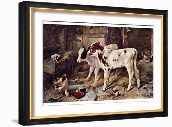 The Dog in the Manger, 1885-Walter Hunt-Framed Giclee Print