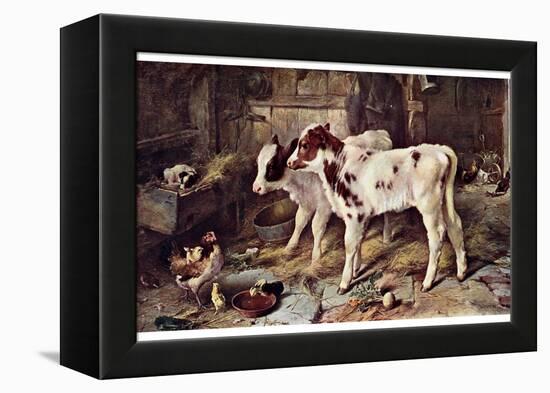The Dog in the Manger, 1885-Walter Hunt-Framed Premier Image Canvas