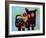 The Dog Sees It’s Tail-Susse Volander-Framed Art Print