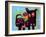 The Dog Sees It’s Tail-Susse Volander-Framed Art Print