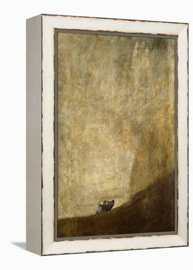 The Dog-Francisco de Goya-Framed Premier Image Canvas