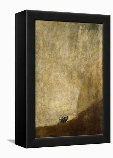 The Dog-Francisco de Goya-Framed Premier Image Canvas