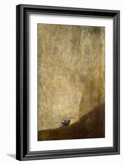 The Dog-Francisco de Goya-Framed Premium Giclee Print