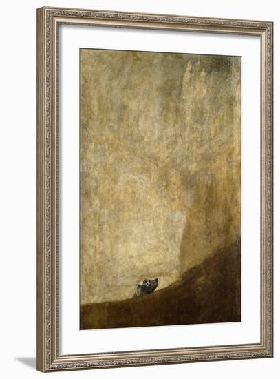 The Dog-Francisco de Goya-Framed Giclee Print