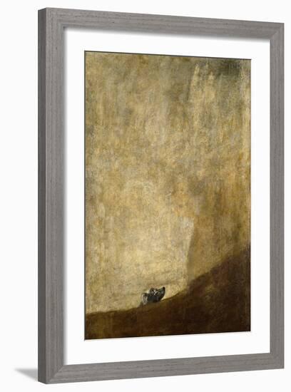 The Dog-Francisco de Goya-Framed Giclee Print