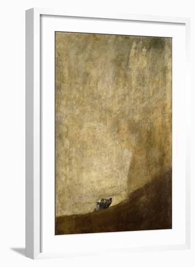 The Dog-Francisco de Goya-Framed Giclee Print