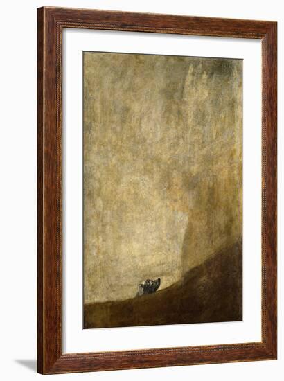 The Dog-Francisco de Goya-Framed Giclee Print