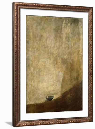 The Dog-Francisco de Goya-Framed Giclee Print