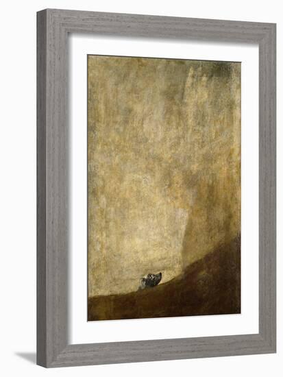 The Dog-Francisco de Goya-Framed Giclee Print