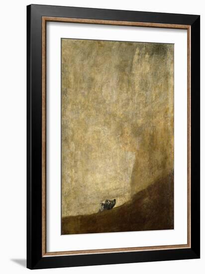 The Dog-Francisco de Goya-Framed Giclee Print