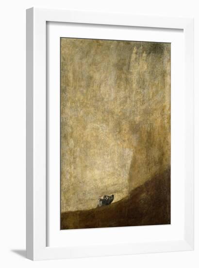 The Dog-Francisco de Goya-Framed Giclee Print