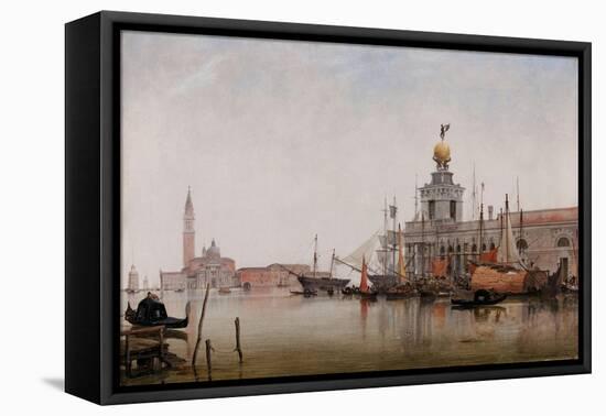 The Dogana Di Mare with San Giorgio Maggiore Beyond, 1863-Edward William Cooke-Framed Premier Image Canvas
