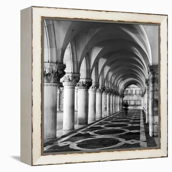 The Doge's Palace at Night, Venice, Veneto Region, Italy-Nadia Isakova-Framed Premier Image Canvas