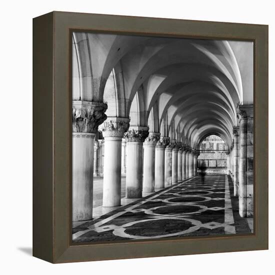 The Doge's Palace at Night, Venice, Veneto Region, Italy-Nadia Isakova-Framed Premier Image Canvas