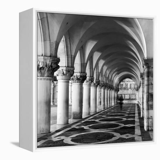 The Doge's Palace at Night, Venice, Veneto Region, Italy-Nadia Isakova-Framed Premier Image Canvas