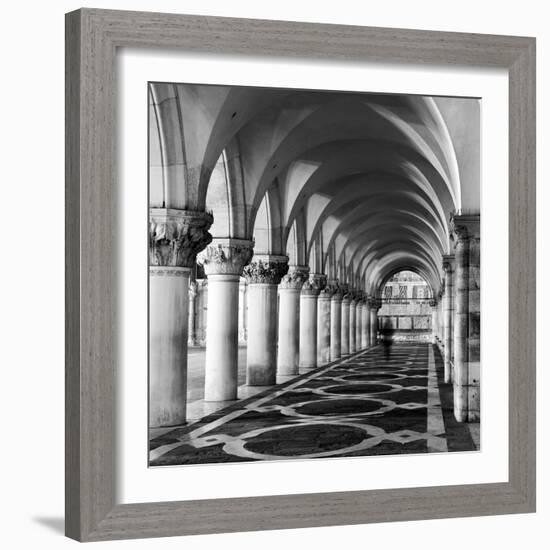 The Doge's Palace at Night, Venice, Veneto Region, Italy-Nadia Isakova-Framed Photographic Print