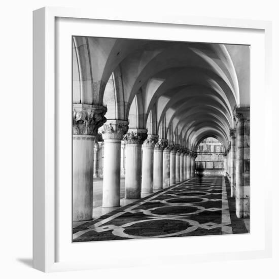 The Doge's Palace at Night, Venice, Veneto Region, Italy-Nadia Isakova-Framed Photographic Print