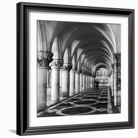 The Doge's Palace at Night, Venice, Veneto Region, Italy-Nadia Isakova-Framed Photographic Print