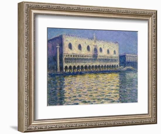 The Doges Palace (Le Palais Duca), 1908-Claude Monet-Framed Giclee Print