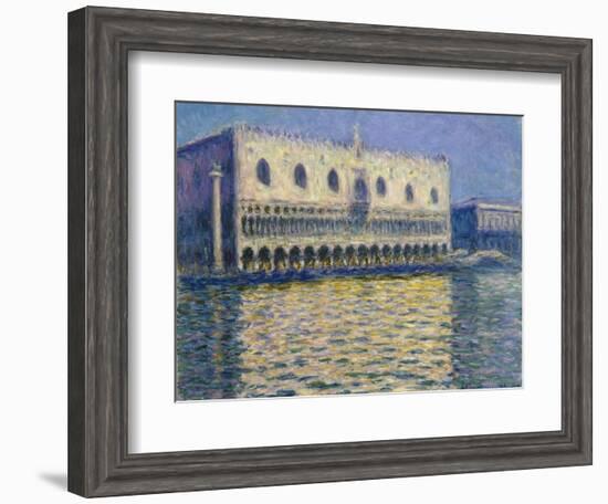 The Doges Palace (Le Palais Duca), 1908-Claude Monet-Framed Giclee Print